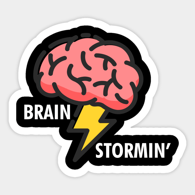 Brain Stormin' Sticker by cdclocks